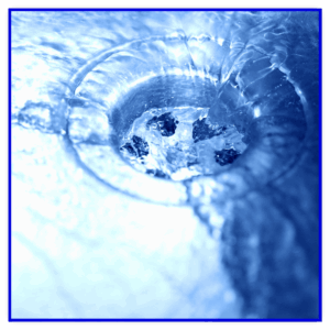 Gurgling shower drain